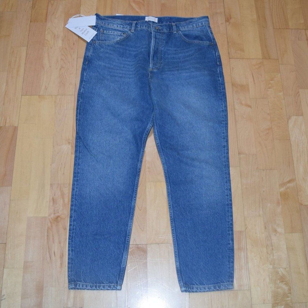 New w Tags! BOYISH JEANS Women's Sz 31 THE BILLY HIGH-RISE RIGID SKINNY JEAN